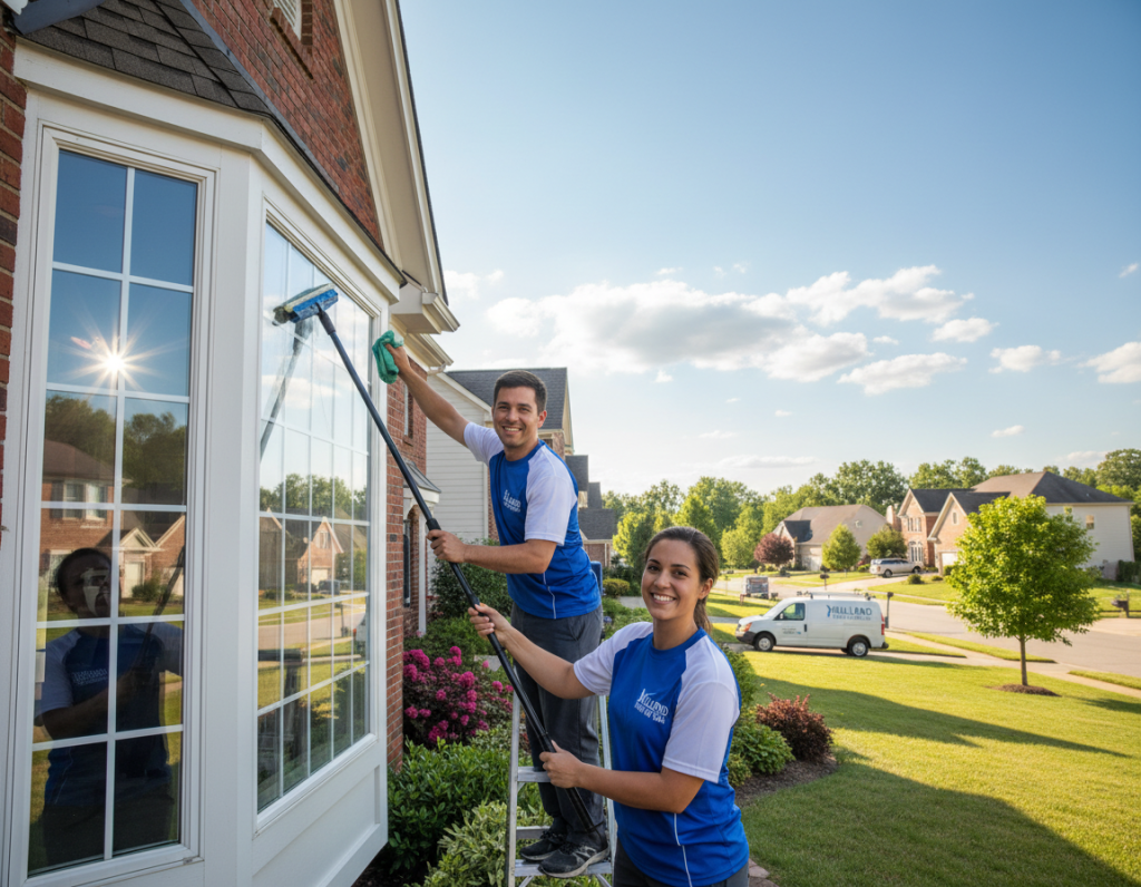 Home Window Washing in Hilliard For Better Light And Clarity