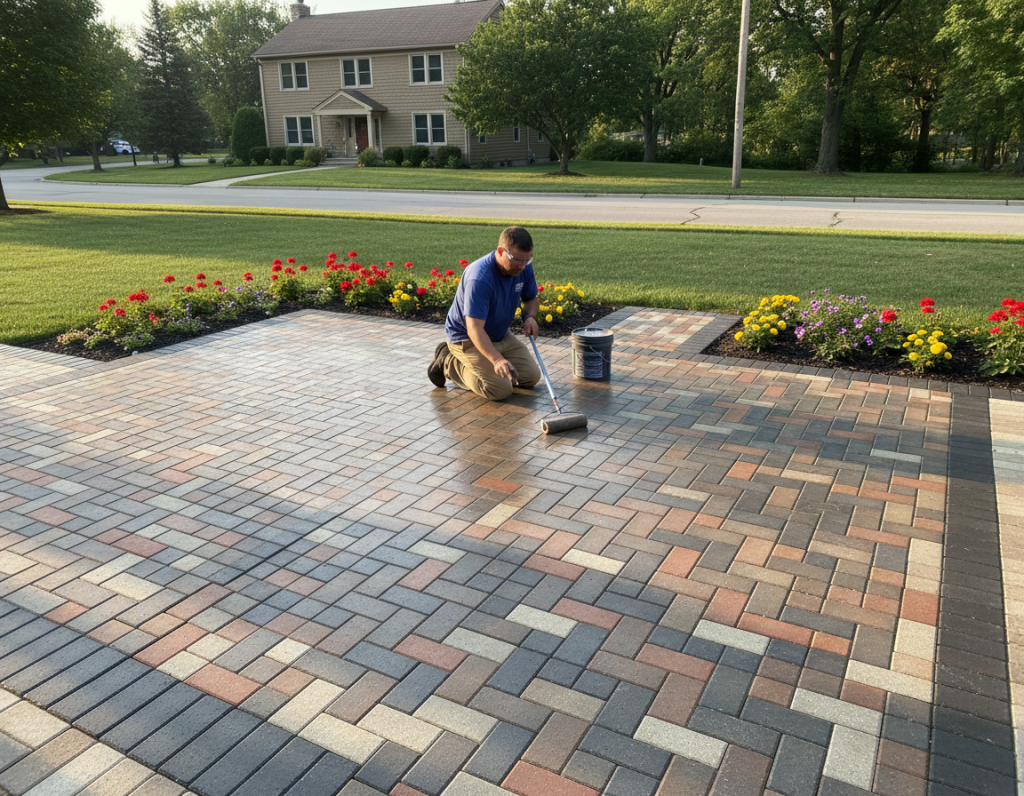 Upper Arlington Driveway Pavers Need Protection From Weather And Wear