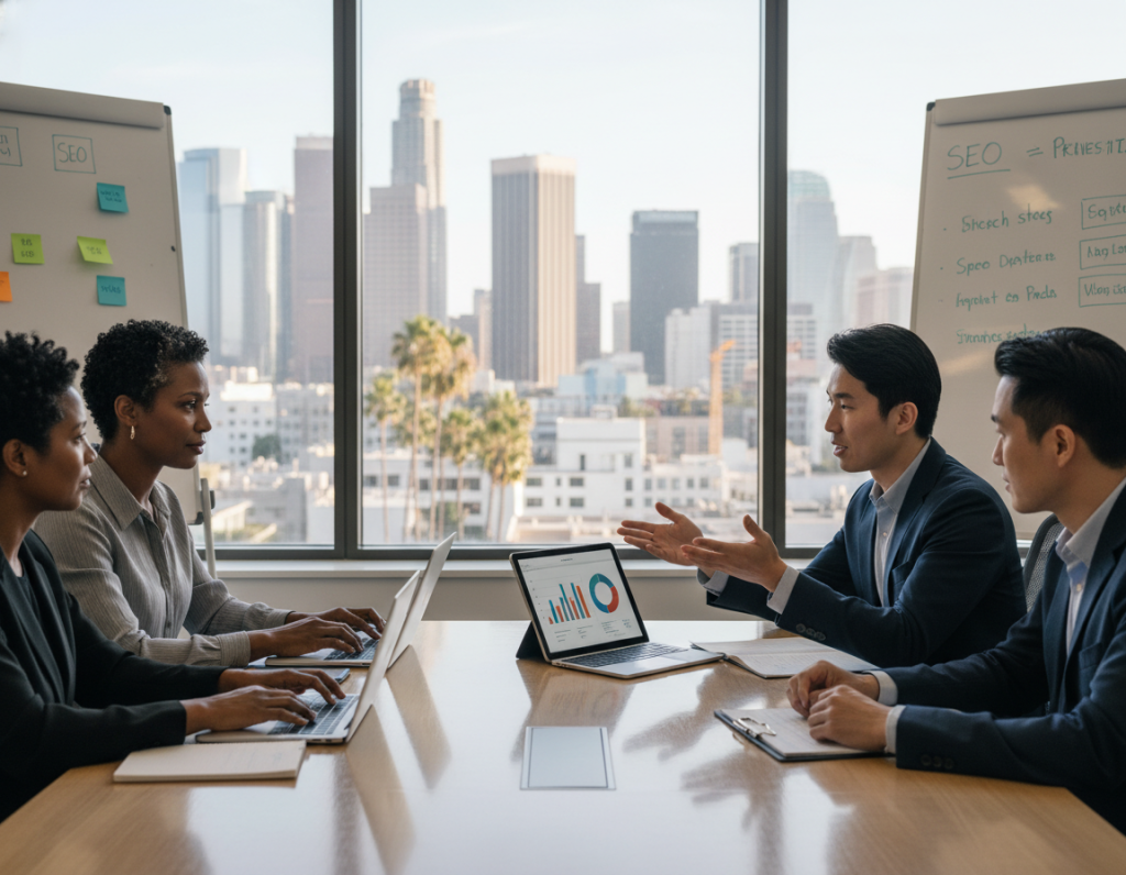 SEO Marketing Salary Los Angeles