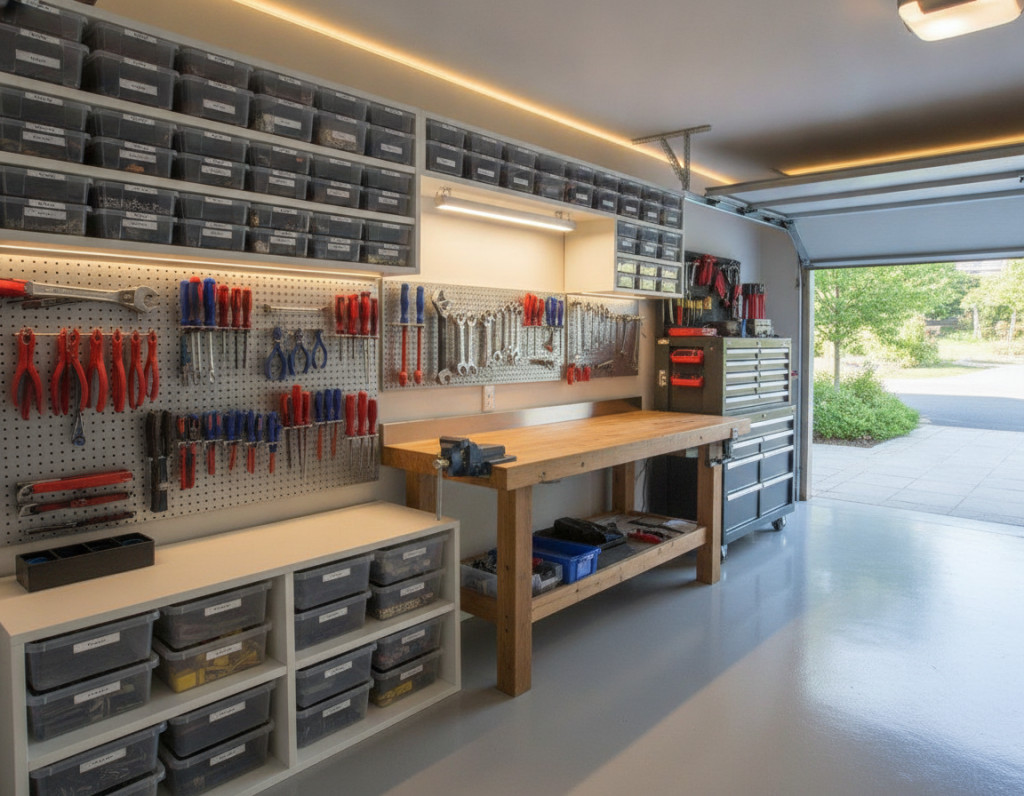 Corner Storage Garage Maximizers