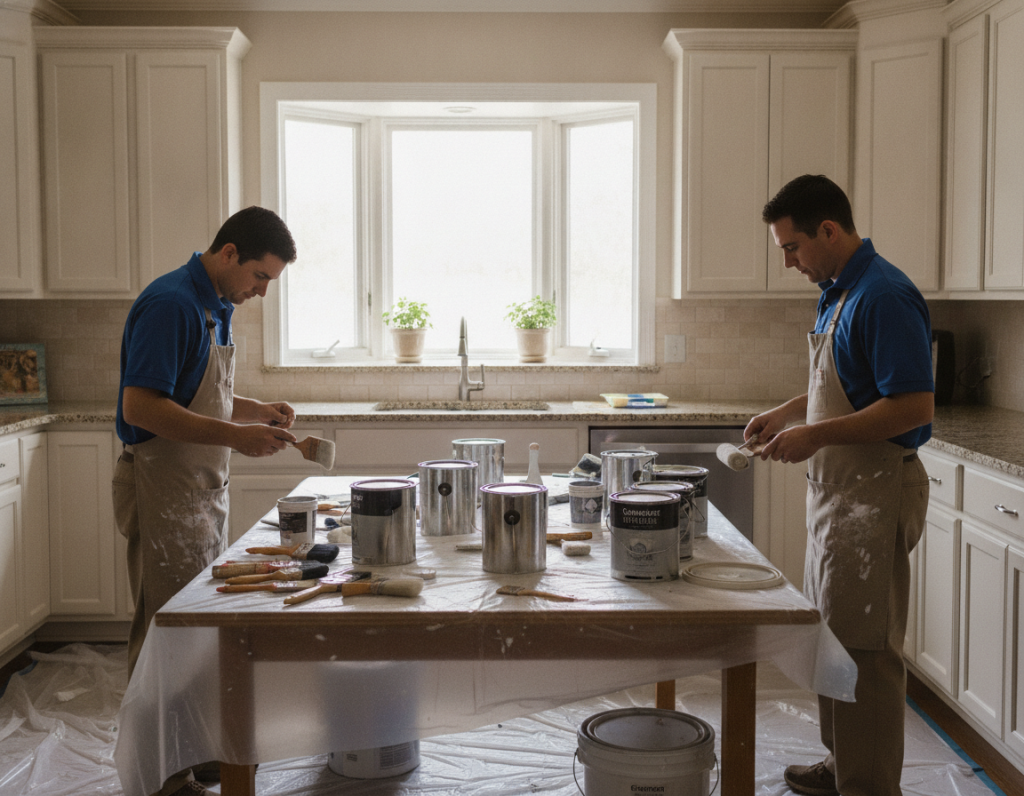 Your Checklist for Choosing Kitchen Cabinet Painters Oakwood OH