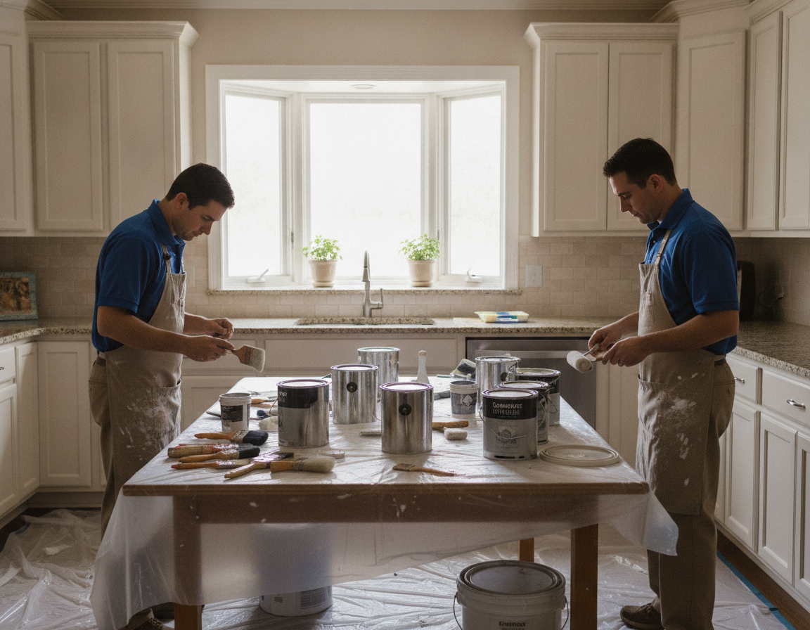 Your Checklist for Choosing Kitchen Cabinet Painters Oakwood OH