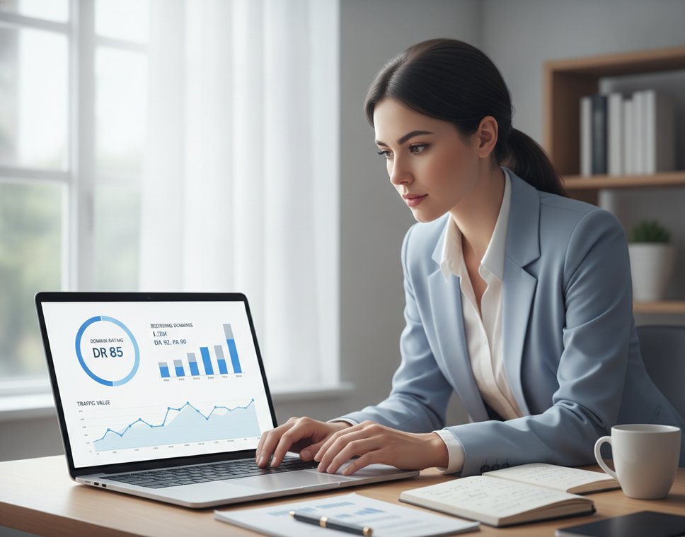 Expert Insight on Ahrefs Metrics for Valuing a Domain